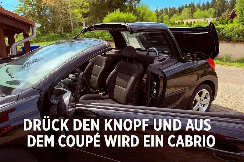 Schwarz Gebraucht 2015 Peugeot 207 CC Cabrio | 3.500 € (Guter Preis) - Bild 1/4