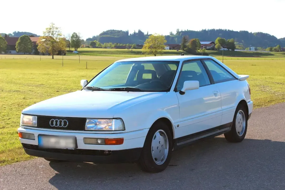 Gebraucht Audi Coupé 136 PS (100 kW) 1989 Weiß Coupé