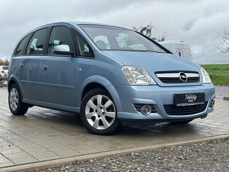 Blau Gebraucht 2007 Opel Meriva Cosmo Van / Kleinbus | 2.799 € (Teuer) - Bild 1/4