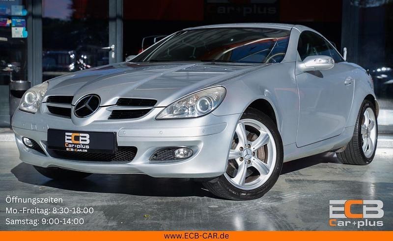Silber Gebraucht 2005 Mercedes SLK350 Cabrio | 7.950 € (Teuer) - Bild 1/4