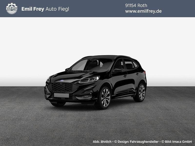 Gebraucht Ford Kuga ST-Line X 120 PS (88 kW) 2023 Agate black metallic SUV