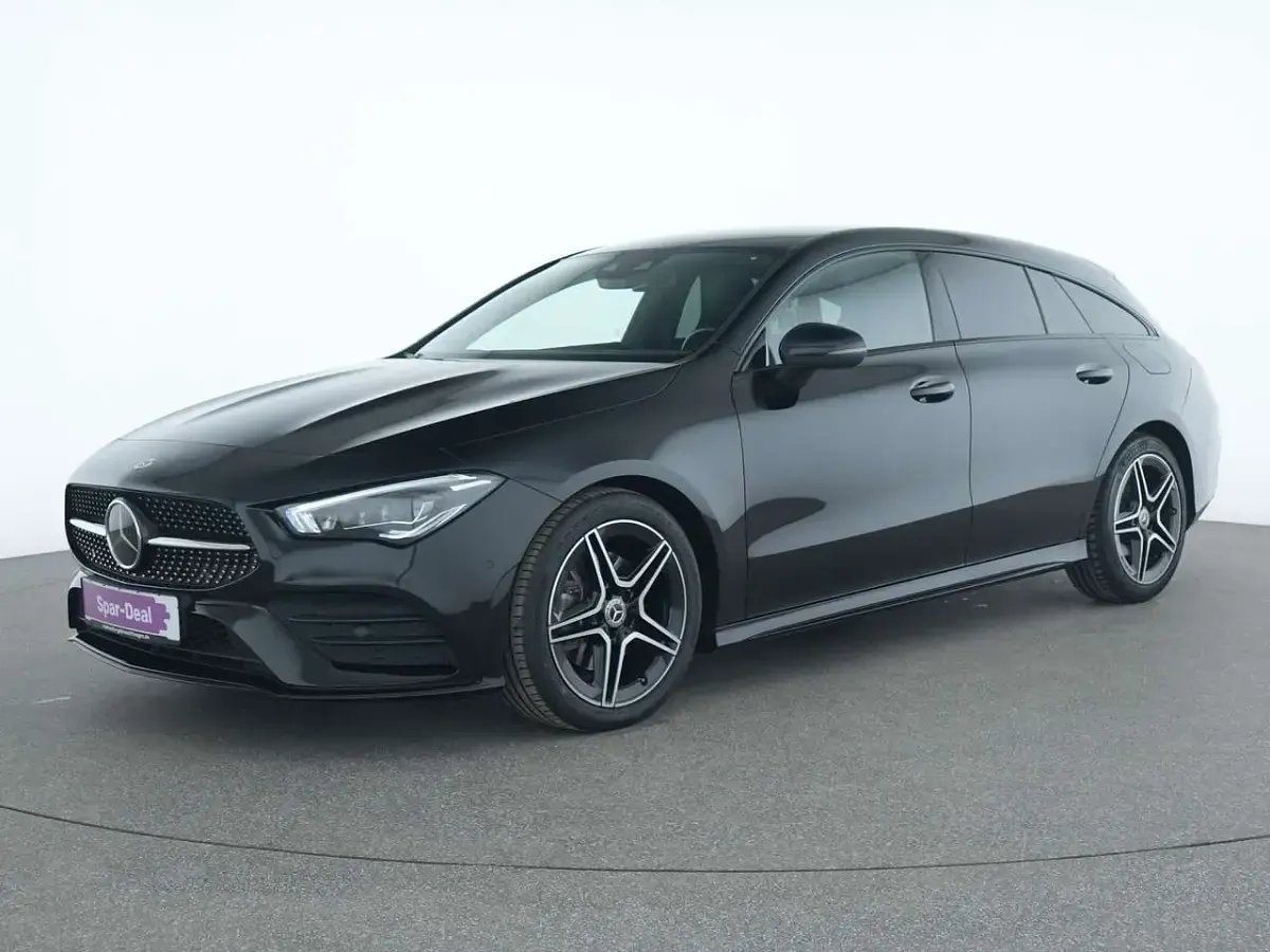 Gebraucht Mercedes CLA220 AMG line 190 PS (139 kW) 2022 Nachtschwarz Coupé