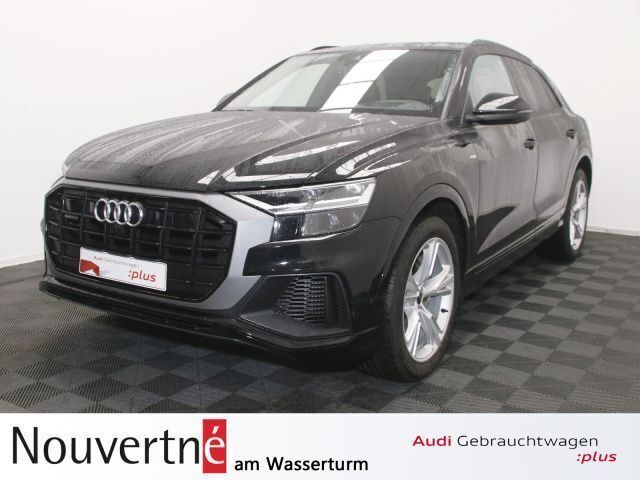 Tiefschwarz (black), solid Gebraucht 2021 Audi Q8 S-Line SUV | 57.950 € (Guter Preis) - Bild 1/1