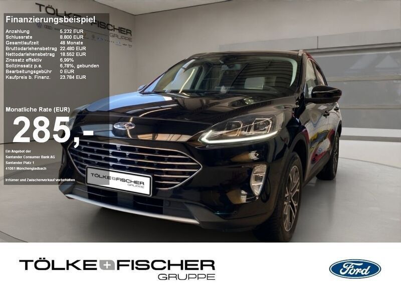 Schwarz Gebraucht 2021 Ford Kuga Titanium SUV | 23.784 € (Guter Preis) - Bild 1/4