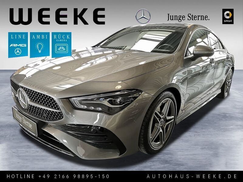 Grau Gebraucht 2024 Mercedes CLA200 Advanced Plus Coupé | 35.373 € (Guter Preis) - Bild 1/4
