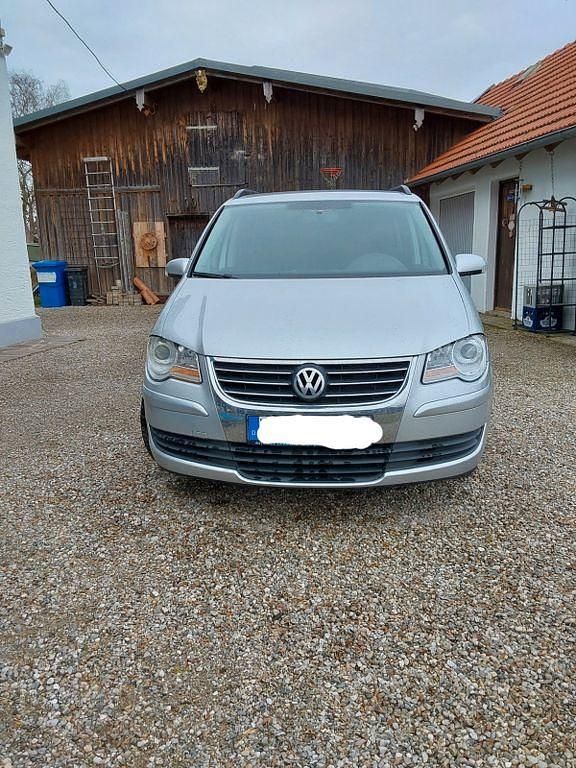 Gebraucht VW Touran 102 PS (75 kW) 2007 Silber Van / Kleinbus