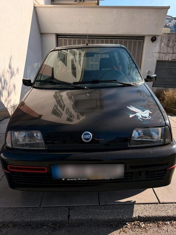 Gebraucht Fiat Cinquecento 55 PS (40 kW) 1997 Schwarz Kleinwagen