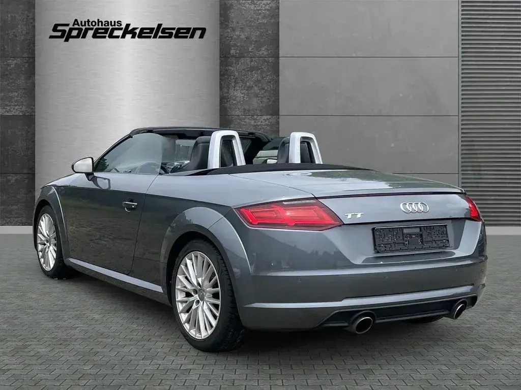 Gebraucht Audi TT Roadster Design 179 PS (131 kW) 2017 Monsungrau metallic Cabrio
