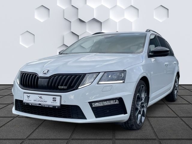 Weiss Gebraucht 2018 Skoda Octavia RS Kombi | 24.940 € (Teuer) - Bild 1/4