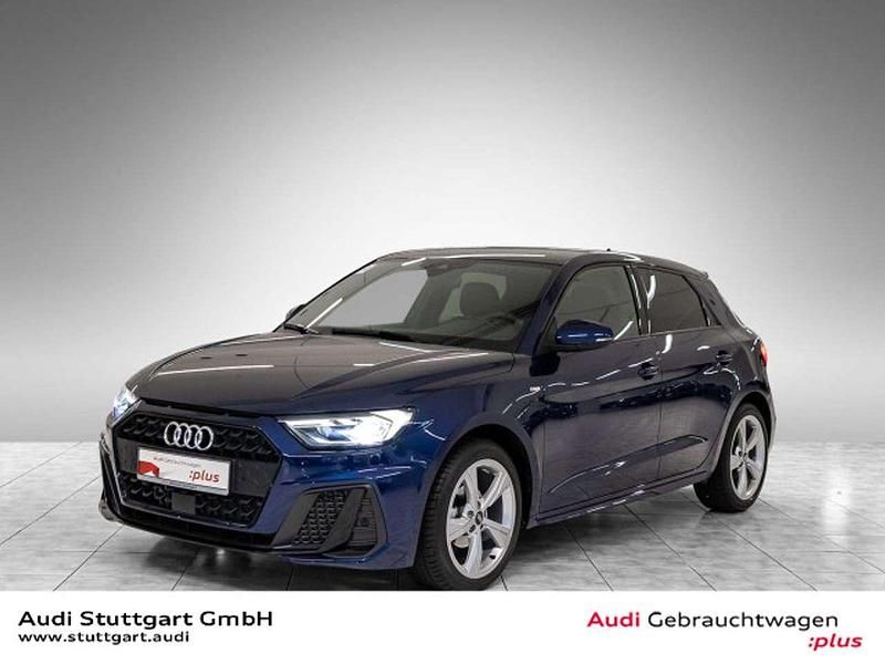 Navarrablau metallic Gebraucht 2024 Audi A1 S-Line Limousine | 22.920 € (Guter Preis) - Bild 1/4