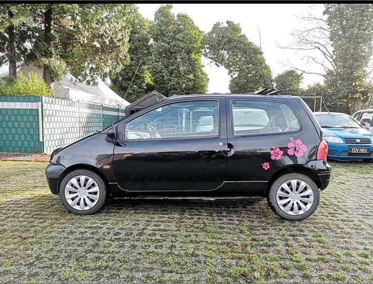 Gebraucht Renault Twingo Authentique 59 PS (43 kW) 2001 Schwarz Kleinwagen