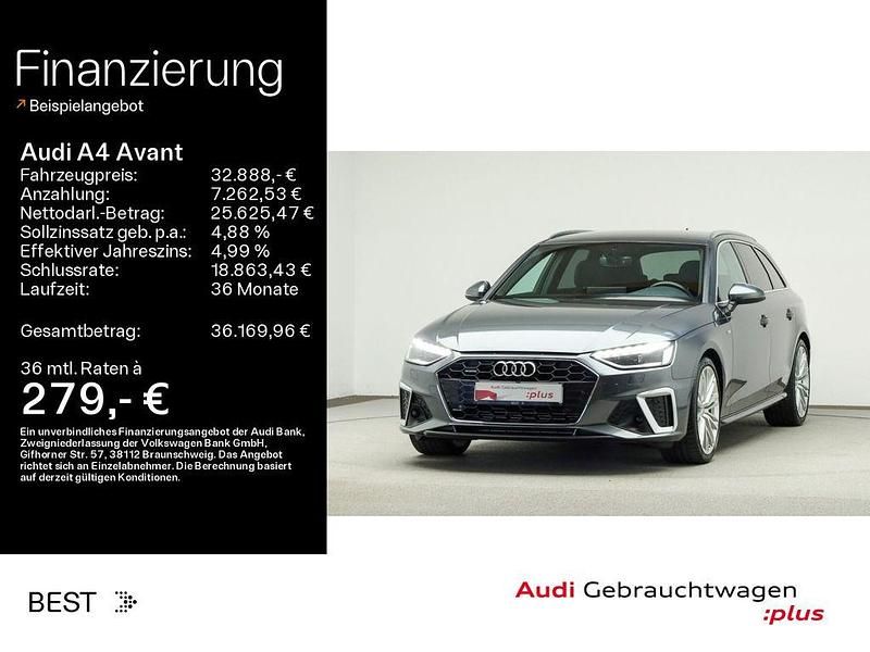 Daytonagrau perleffekt Gebraucht 2022 Audi A4 S-Line Kombi | 32.888 € (Etwas zu teuer) - Bild 1/4