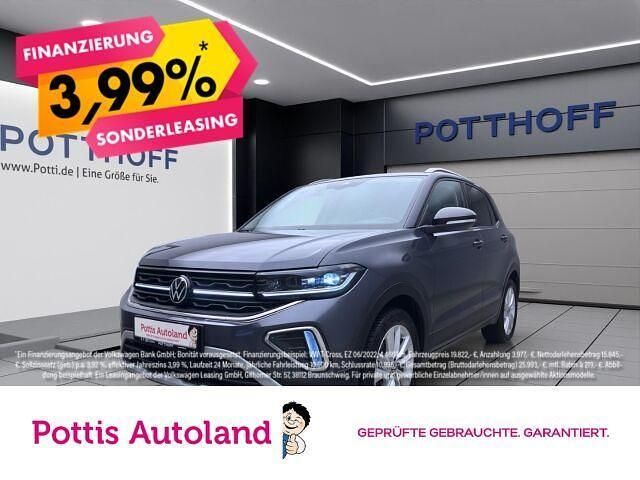 Grau Gebraucht 2024 VW T-Cross Style SUV | 25.777 € (Etwas zu teuer) - Bild 1/4