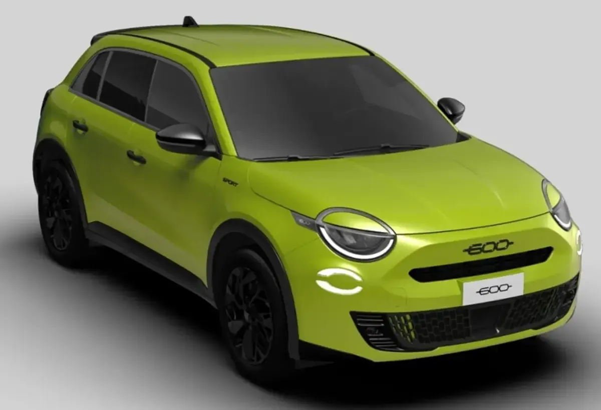 Neu Fiat 600 Sport 145 PS (106 kW) 2026 Acid grün metallic SUV