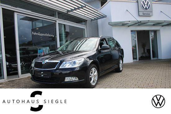 Schwarz Gebraucht 2013 Skoda Octavia Kombi | 4.480 € (Superpreis) - Bild 1/4
