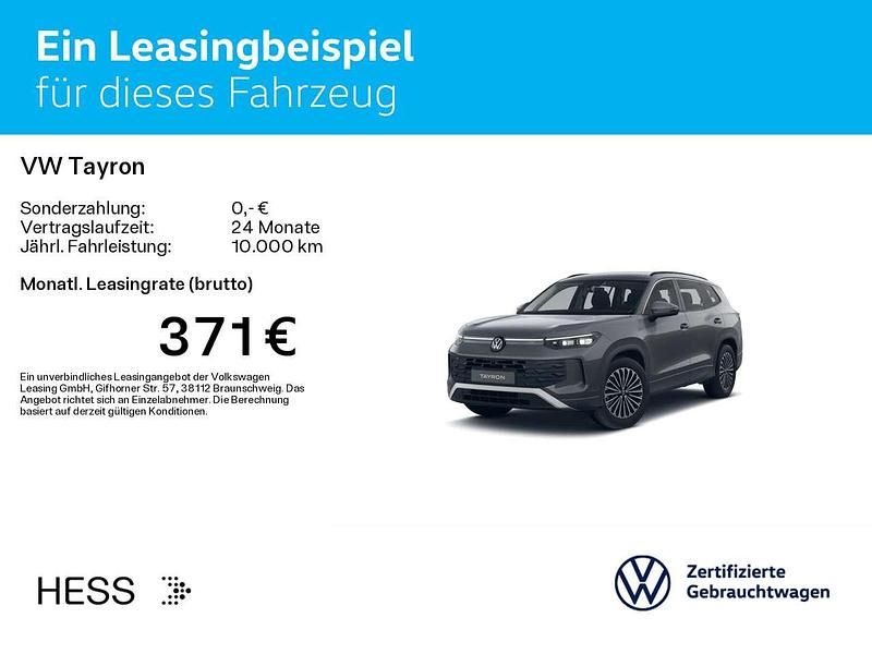 Gebraucht VW Tayron Life 193 PS (141 kW) 2025 Delfingrau metallic SUV