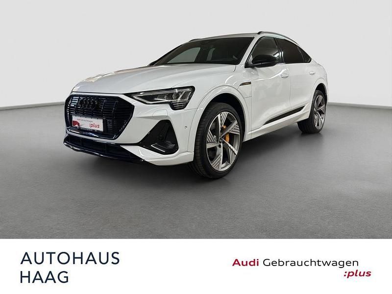 Weiß Gebraucht 2022 Audi e-tron Sportback S-Line SUV | 44.900 € (Teuer) - Bild 1/4