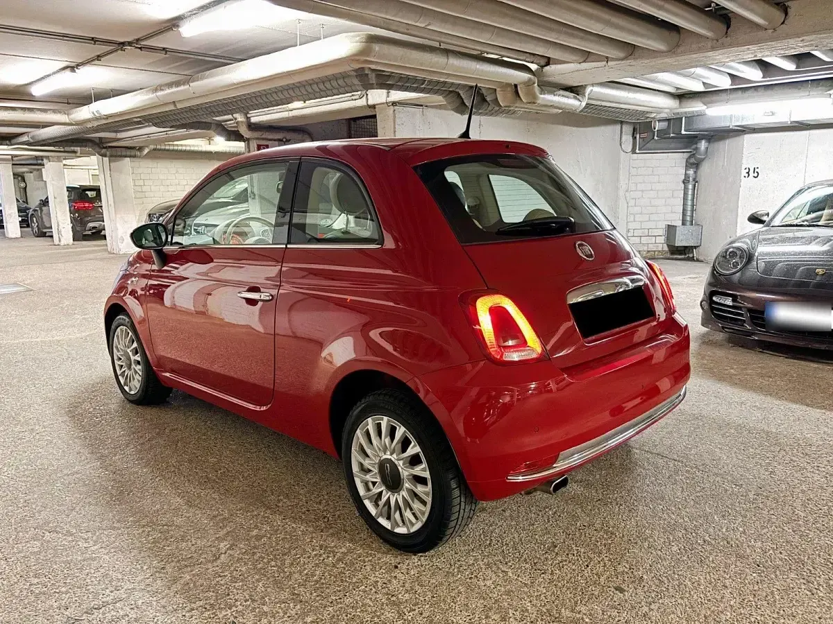 Gebraucht Fiat 500 Lounge 69 PS (50 kW) 2017 Rot Kleinwagen