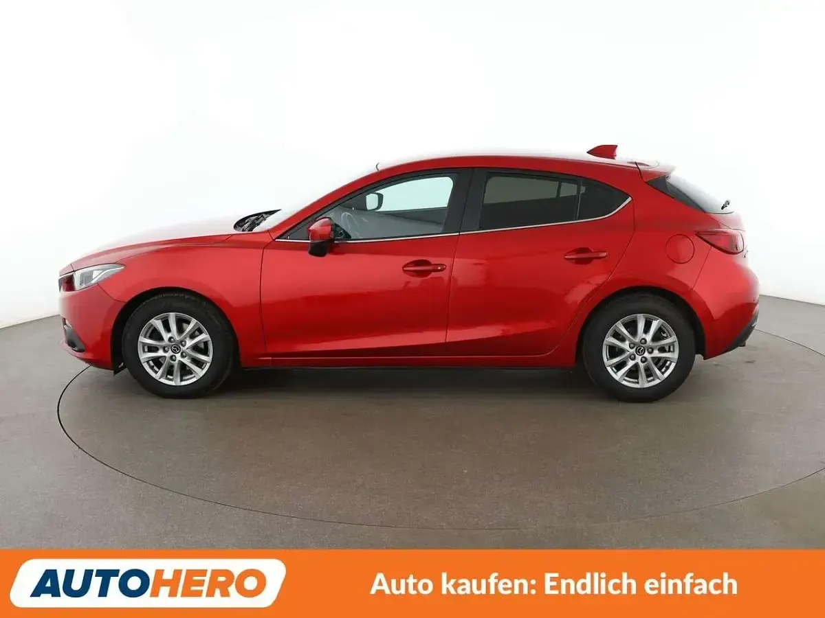 Gebraucht Mazda 3 Center-Line 165 PS (121 kW) 2016 Soul red Limousine