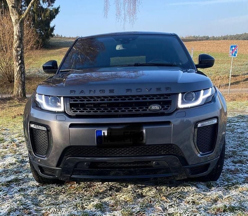 Grau Gebraucht 2018 Land Rover Range Rover evoque Landmark SUV | 22.590 € (Etwas zu teuer) - Bild 1/4