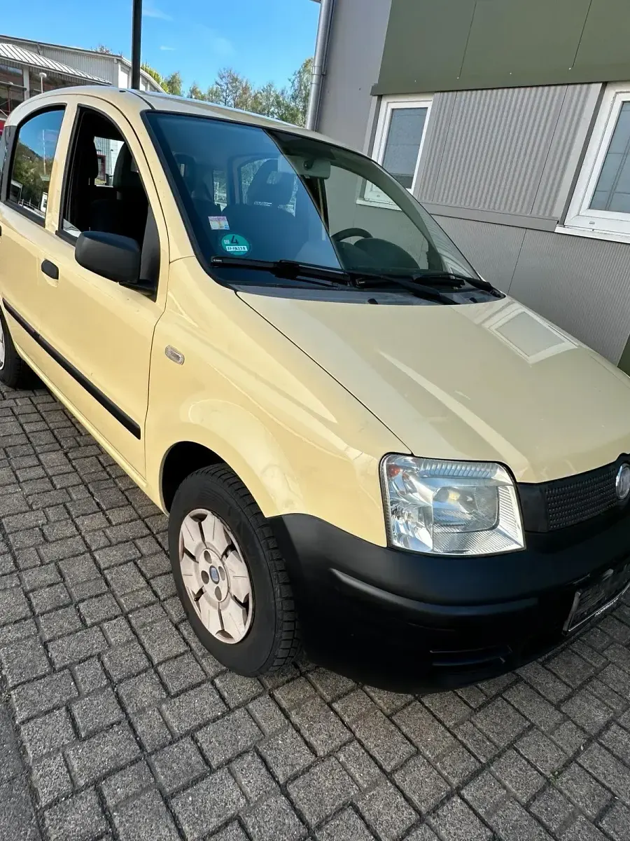 Gebraucht Fiat Panda 54 PS (39 kW) 2009 Gelb Kleinwagen
