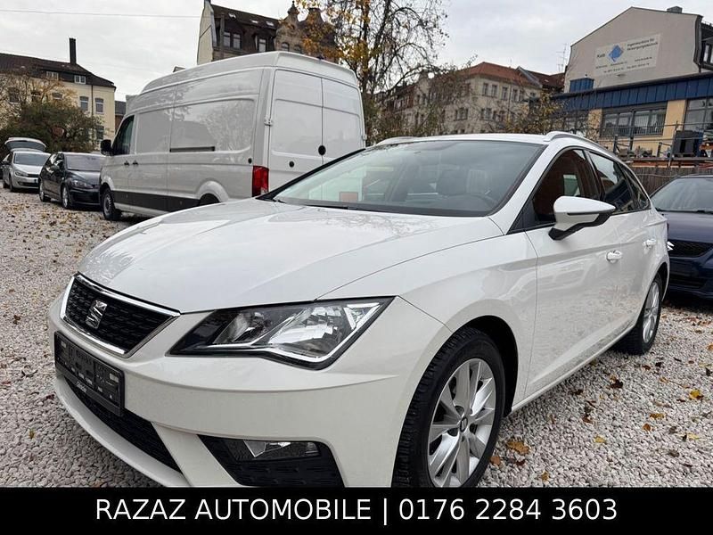 Weiß Gebraucht 2018 Seat Leon ST Style Kombi | 9.690 € (Superpreis) - Bild 1/4