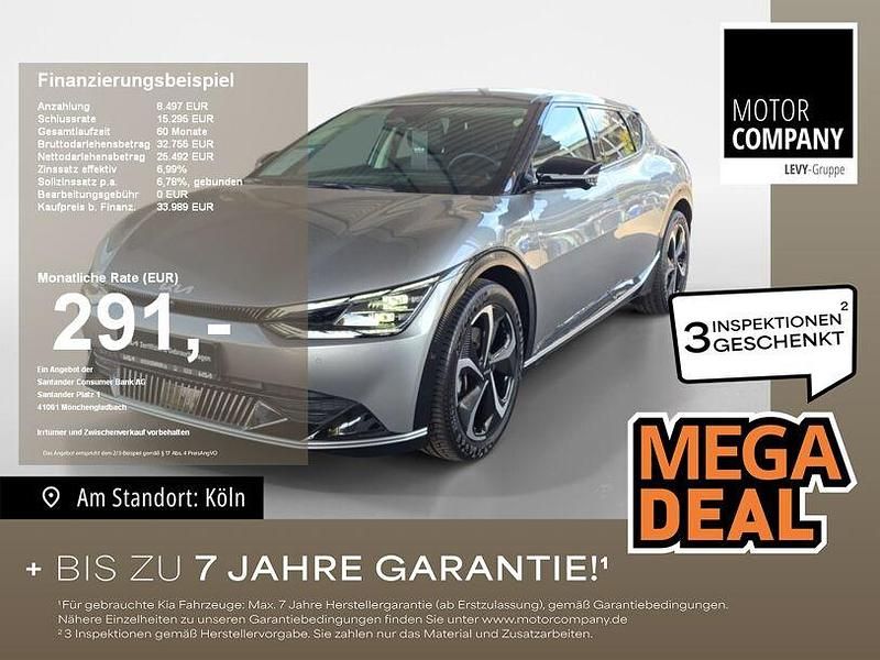 Grau Gebraucht 2022 Kia EV6 Air SUV | 32.698 € (Fairer Preis) - Bild 1/4