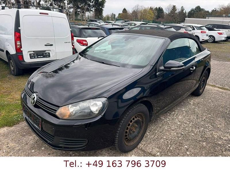 Gebraucht VW Golf Cabriolet Basis 105 PS (77 kW) 2012 Schwarz Cabrio