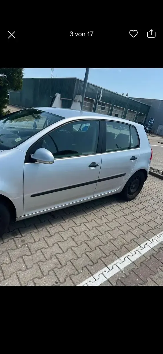 Gebraucht VW Golf V 102 PS (75 kW) 2004 Silber Kleinwagen
