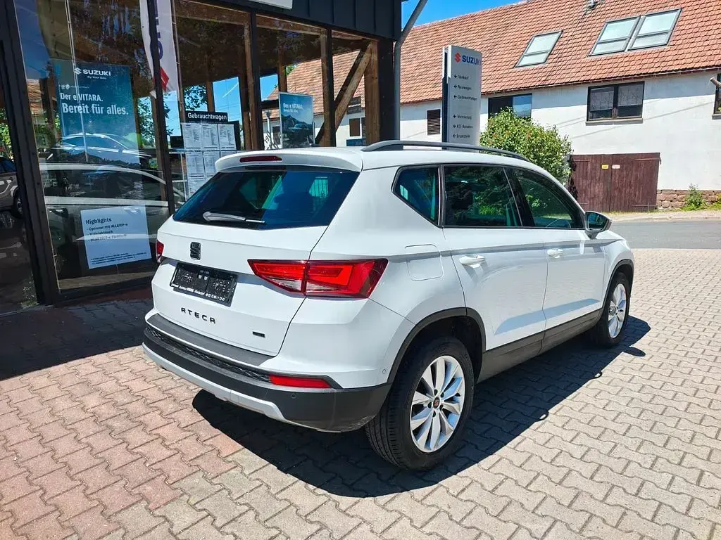 Gebraucht Seat Ateca 4Drive 150 PS (110 kW) 2019 Weiß SUV