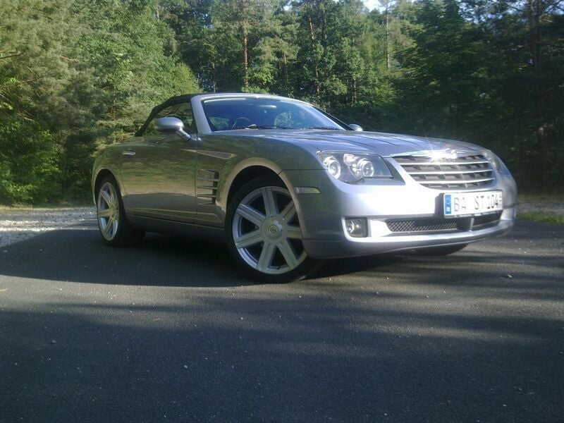 Second-hand Chrysler Crossfire 218 CP (160 kW) 2007 Argintiu Cabrio