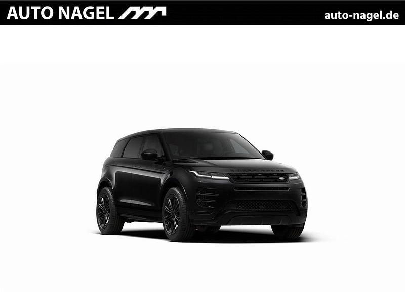 Schwarz Neu 2025 Land Rover Range Rover evoque SE Dynamic SUV | 73.890 € (Teuer) - Bild 1/4