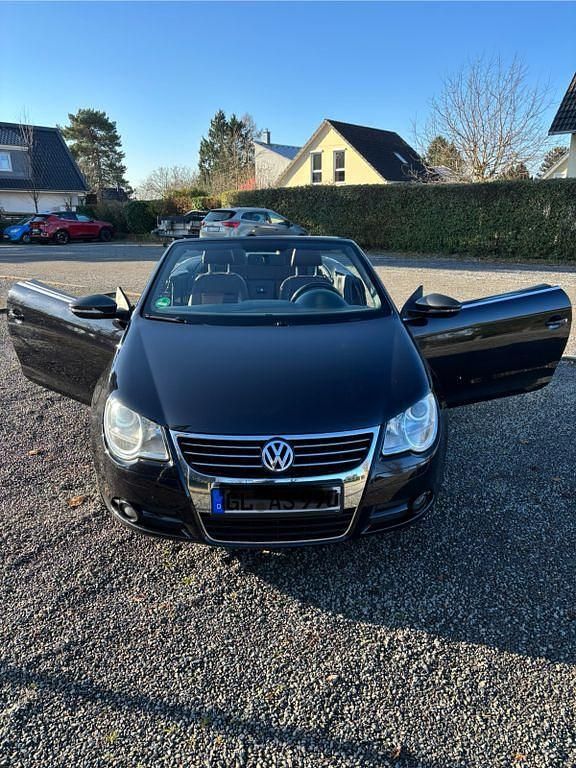 Gebraucht VW Eos Individual 140 PS (102 kW) 2008 Schwarz Cabrio