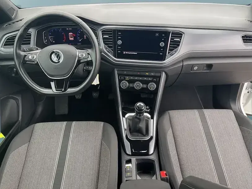 Gebraucht VW T-Roc 110 PS (80 kW) 2022 Weiss SUV