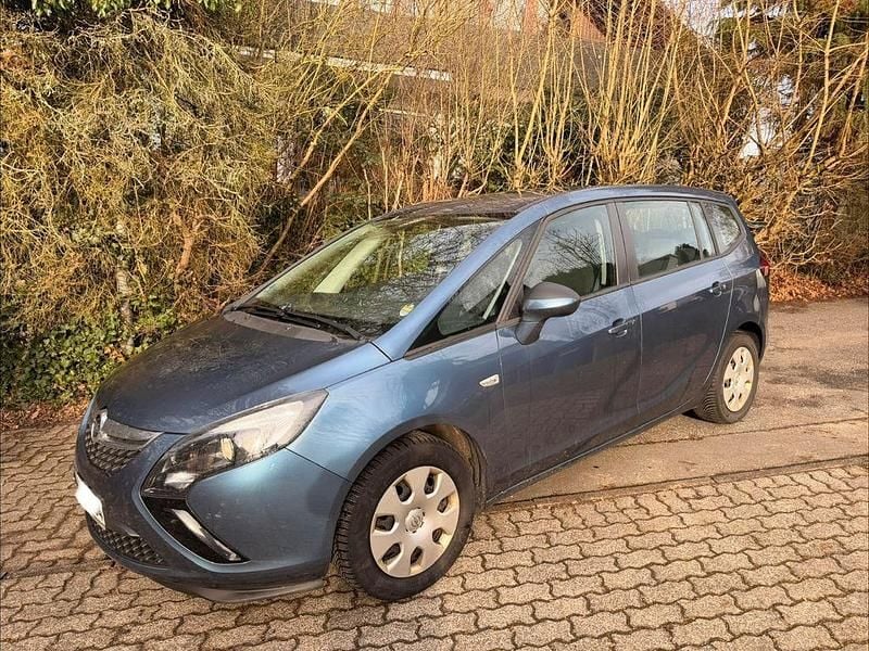 Gebraucht Opel Zafira Tourer Active 110 PS (80 kW) 2014 Blau Van / Kleinbus