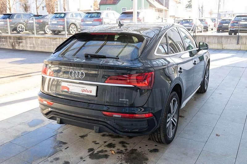 Gebraucht Audi Q5 Sportback Advanced 204 PS (150 kW) 2022 Mythosschwarz metallic SUV