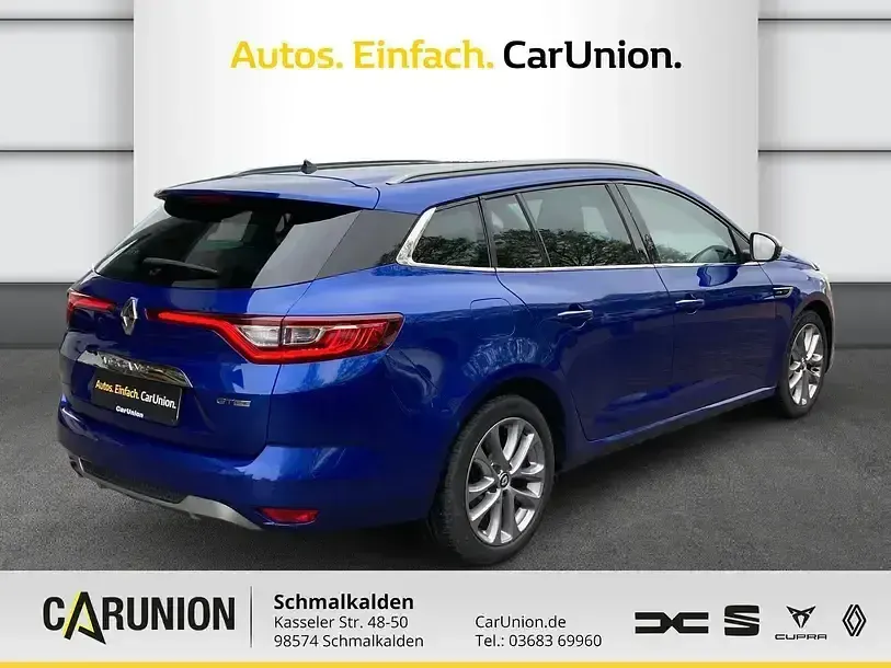 Gebraucht Renault Mégane GT Line GT-Line 131 PS (96 kW) 2017 Blau Limousine