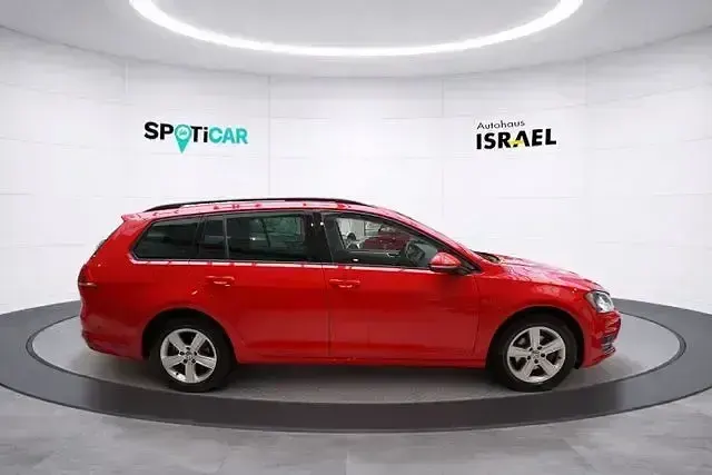 Gebraucht VW Golf VII Comfortline 140 PS (102 kW) 2014 Rot Kombi