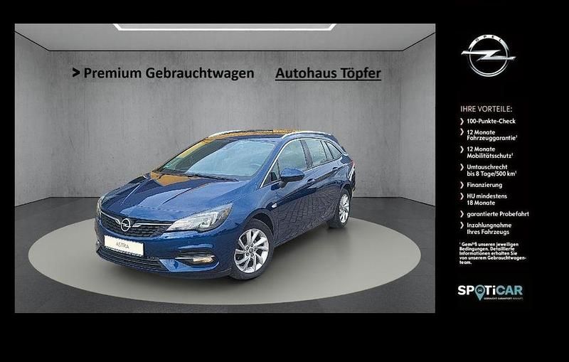 Gebraucht Opel Astra Elegance 122 PS (89 kW) 2020 Blau Kombi