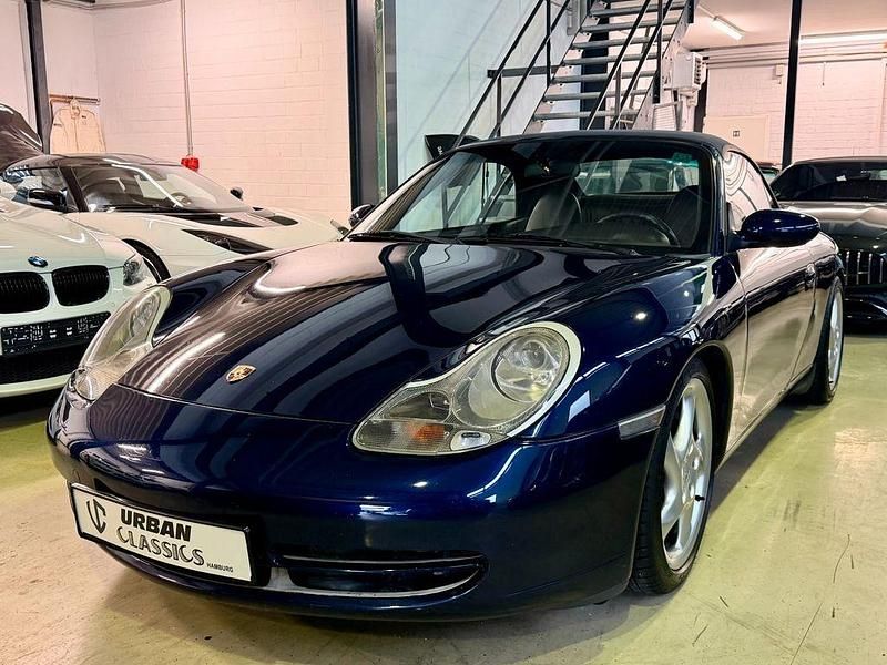 Gebraucht Porsche 911 Carrera Cabriolet 300 PS (220 kW) 2000 Blau Cabrio
