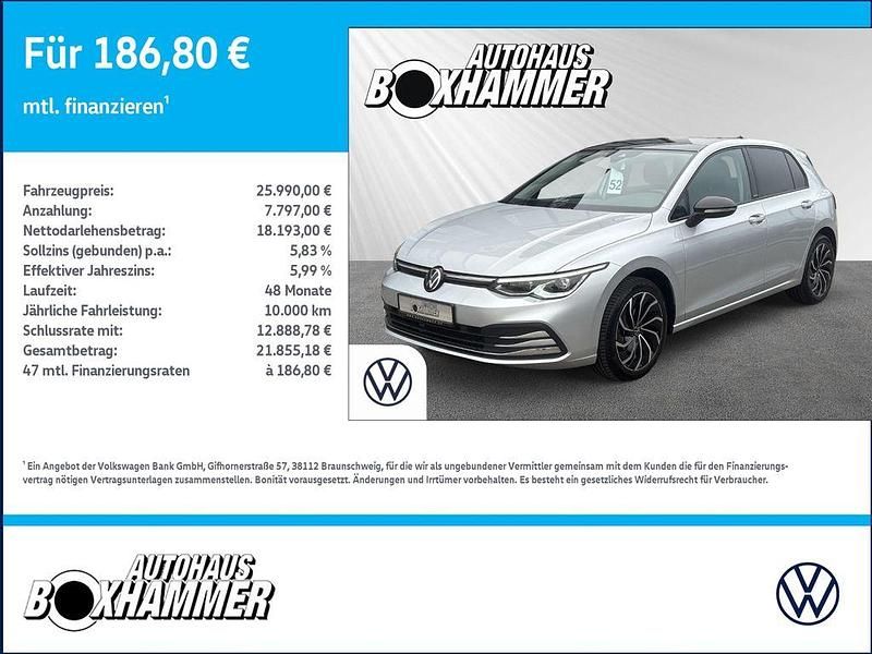 Gebraucht VW Golf Active 116 PS (85 kW) 2022 Silber Limousine