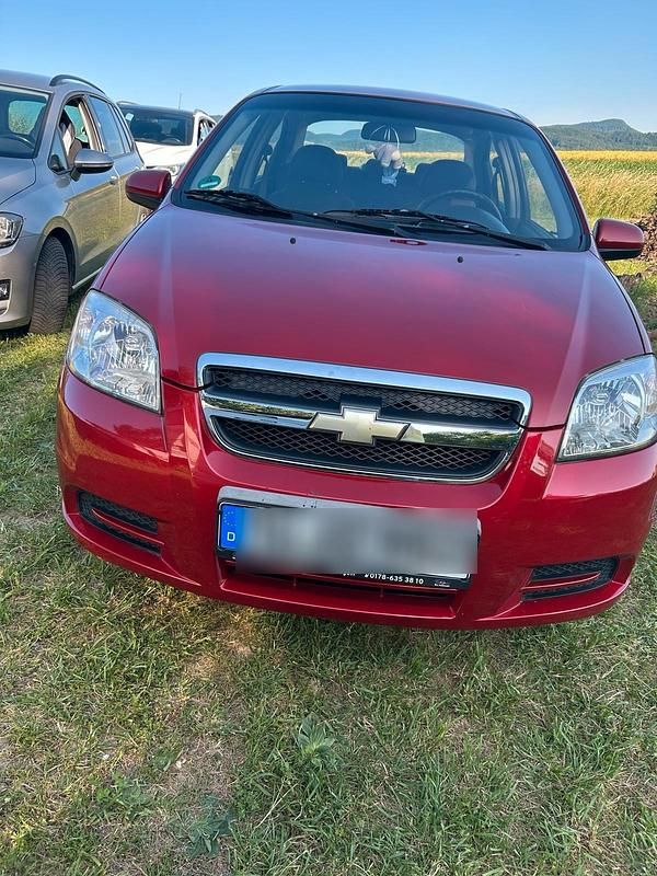 Rot Gebraucht 2007 Chevrolet Aveo Limousine | 2.500 € - Bild 1/4