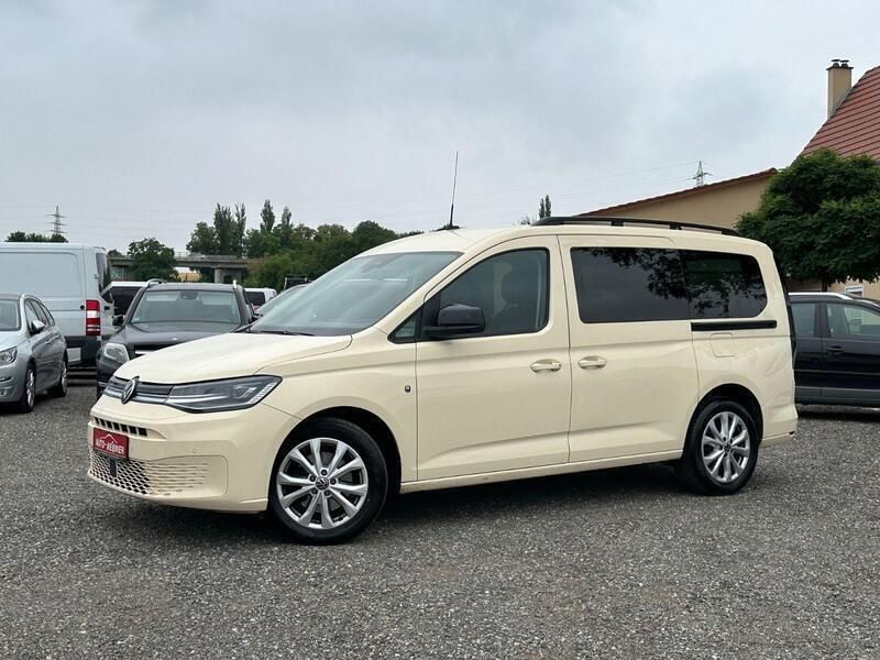 Beige Gebraucht 2021 VW Caddy Maxi Life Van / Kleinbus | 19.990 € (Superpreis) - Bild 1/2