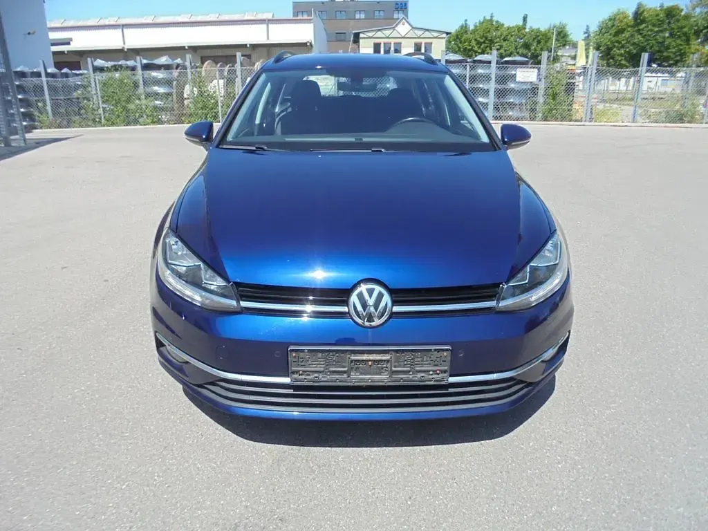 Gebraucht VW Golf VII Comfortline 150 PS (110 kW) 2018 Blau Kombi