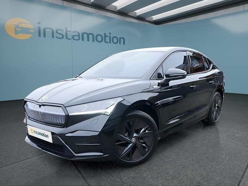 Schwarz Gebraucht 2022 Skoda Enyaq iV SUV | 38.799 € (Fairer Preis) - Bild 1/4