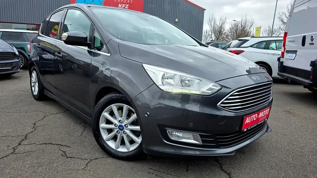 Gebraucht Ford C-MAX Titanium 150 PS (110 kW) 2015 Grau Van / Kleinbus