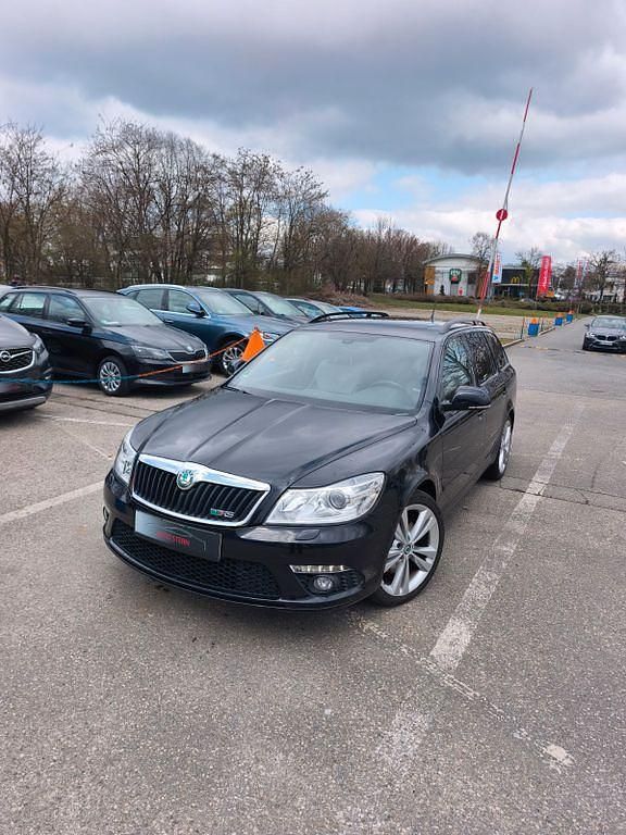 Gebraucht Skoda Octavia RS 170 PS (125 kW) 2012 Schwarz Kombi