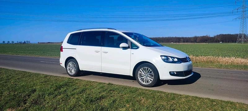 Usata VW Sharan 2014 Bianco Monovolume