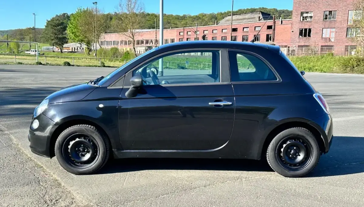 Usata Fiat 500 69 CV (50 kW) 2009 Nero Cabrio