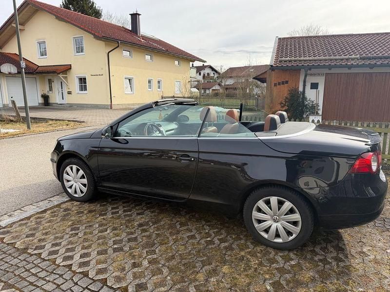 Gebraucht VW Eos Edition 150 PS (110 kW) 2007 Schwarz Cabrio